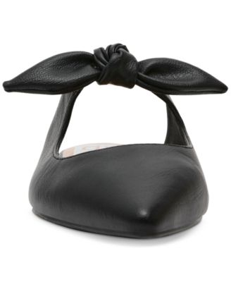Women's Christian Bow Knot Mule Slide Flats