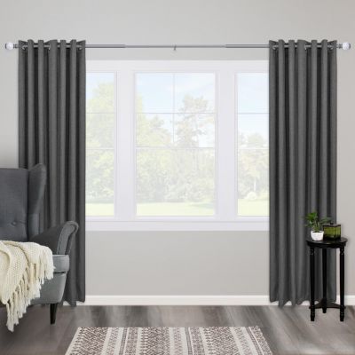 Khaleesi 1 Inch Premium Decorative Curtain Rod for Elegant Window Treatments