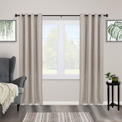 Cate 1" Premium Decorative Curtain Rod - Elegant Home Decor Solution