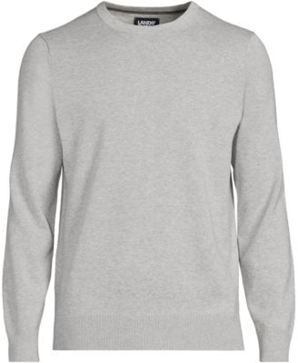 Big & Tall Fine Gauge Cotton Crew Neck Sweater