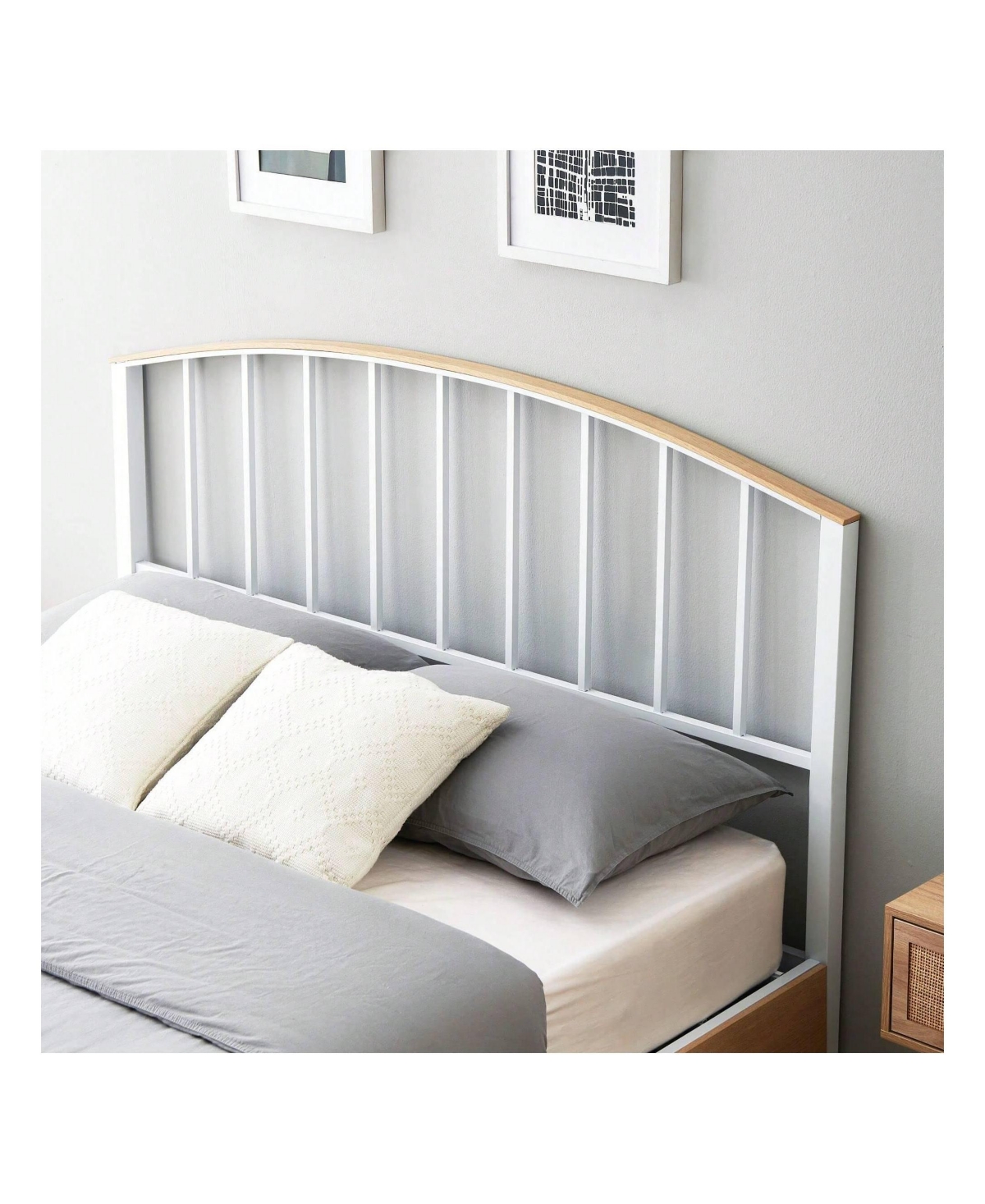 gaomon Bed Frame With 4 Drawers,Platform Bed Frame With Storage,Full Size Platform Bed With Headboard Frame,Metal Bed Frame Steel Slat Support/No Box