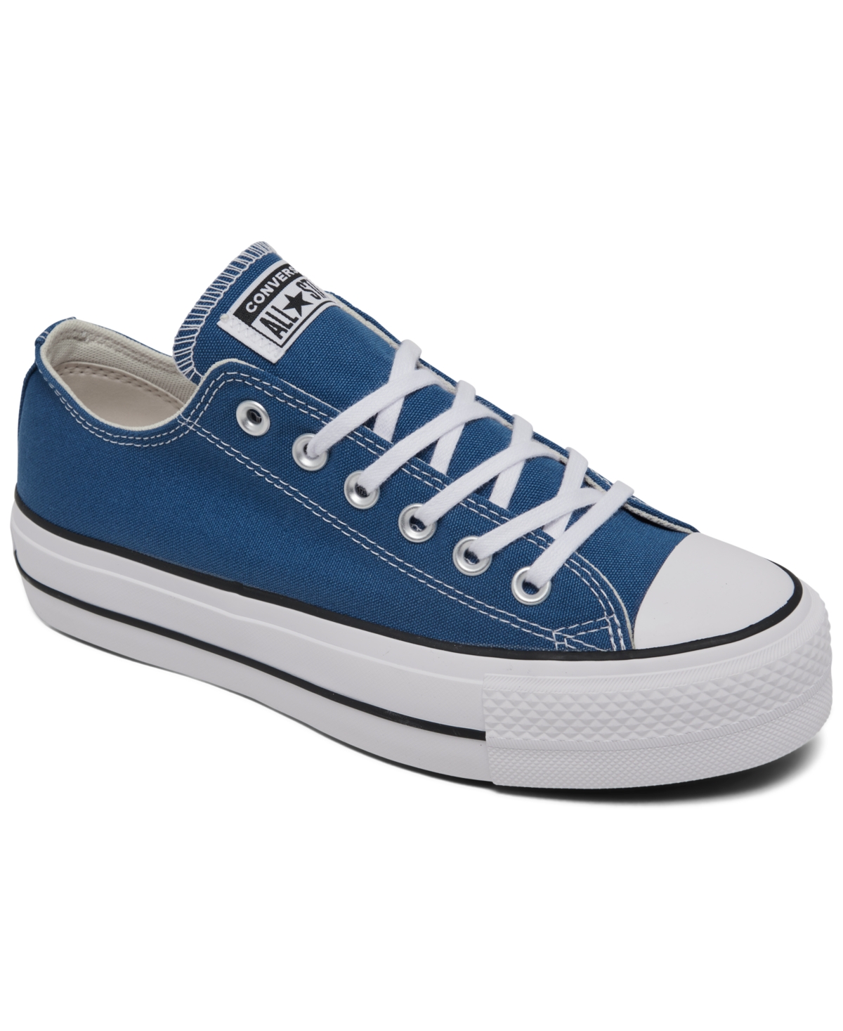 Converse Women's Chuck Taylor All Star Lift Low Top Casual Sneakers from Finish Line -White