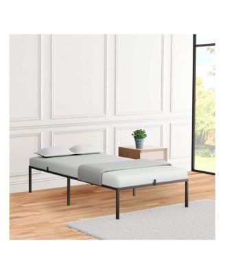 Bed Frame, Metal Platform Bed Frame With Bid Storage Space, Noise Free Bed Frame With Metal Slat Support, No Box Spring Needed, Easy To Assemble