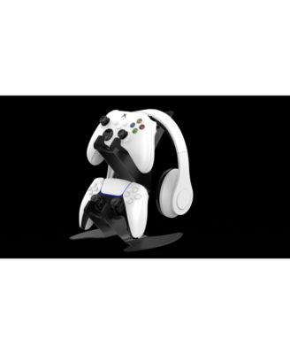DOYO Controller Holder Stand, Universal Metal Material Game Controller Headset Stand Controller Accessories for Gamepad of PS5 / Xbox / PS4 / Switch (Black)