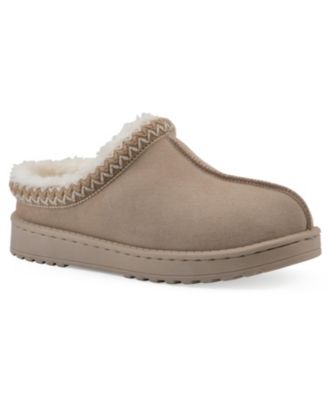 Women's Iceberg Leather Clog Slippers