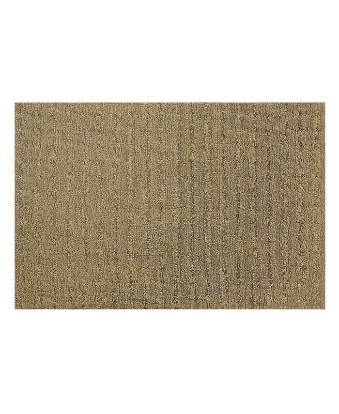 Chilewich Martha Stewart Heathered Shag Doormat, 18x28 - Tan/Beige - No Size