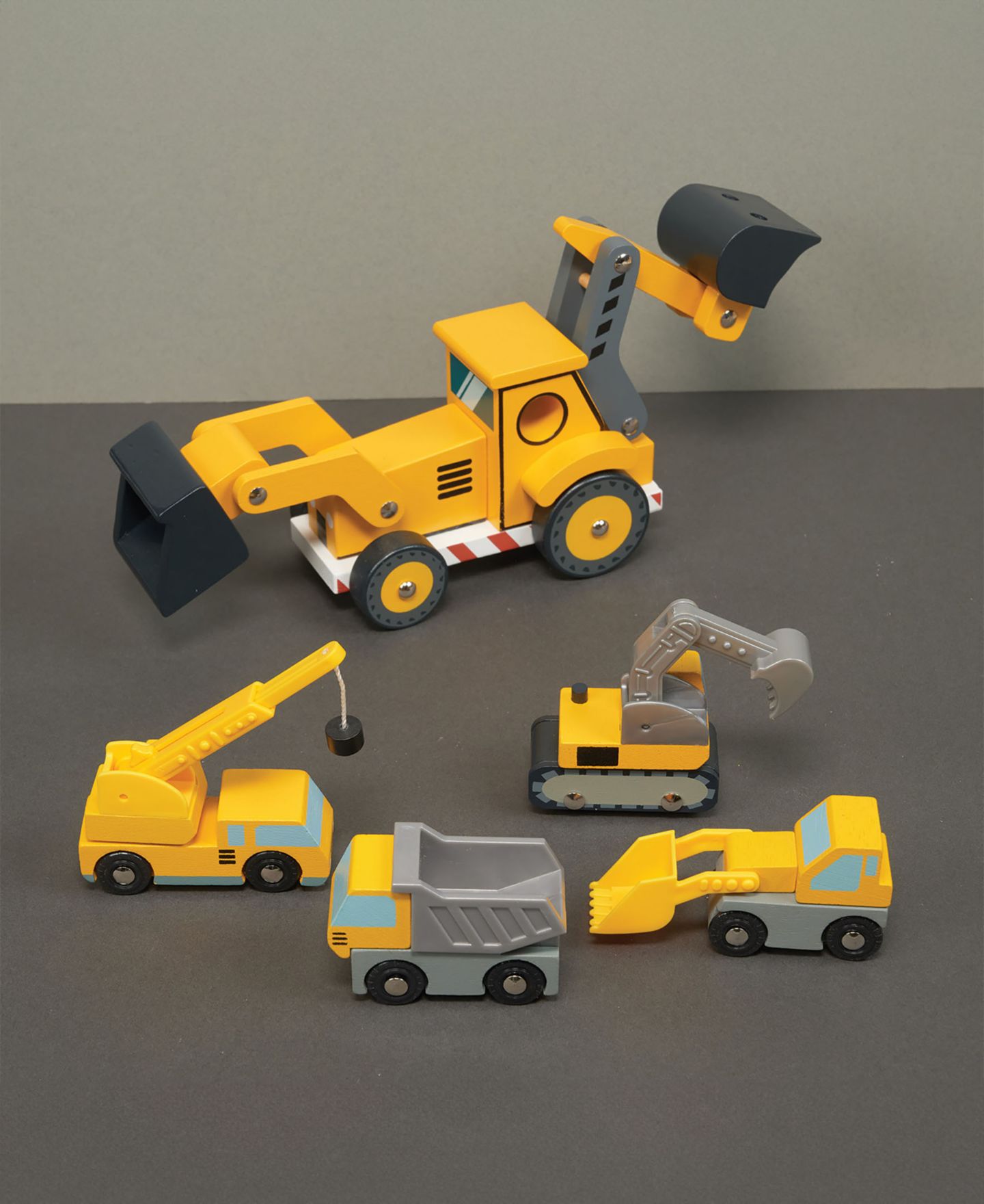 Детские игрушки Mentari Toys Construction Vehicle 5-Piece Bundle — фото 3