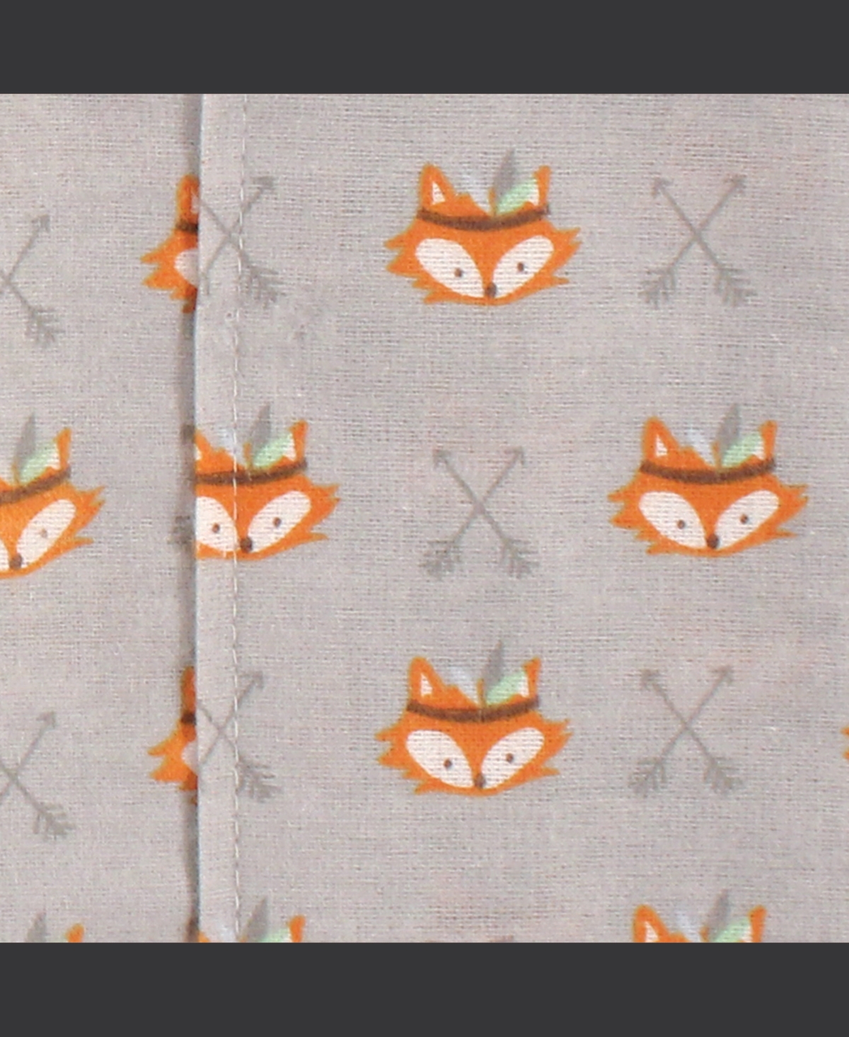 Luvable Friends Baby Boy Cotton Flannel Burp Cloths 4pk, Fox, One Size