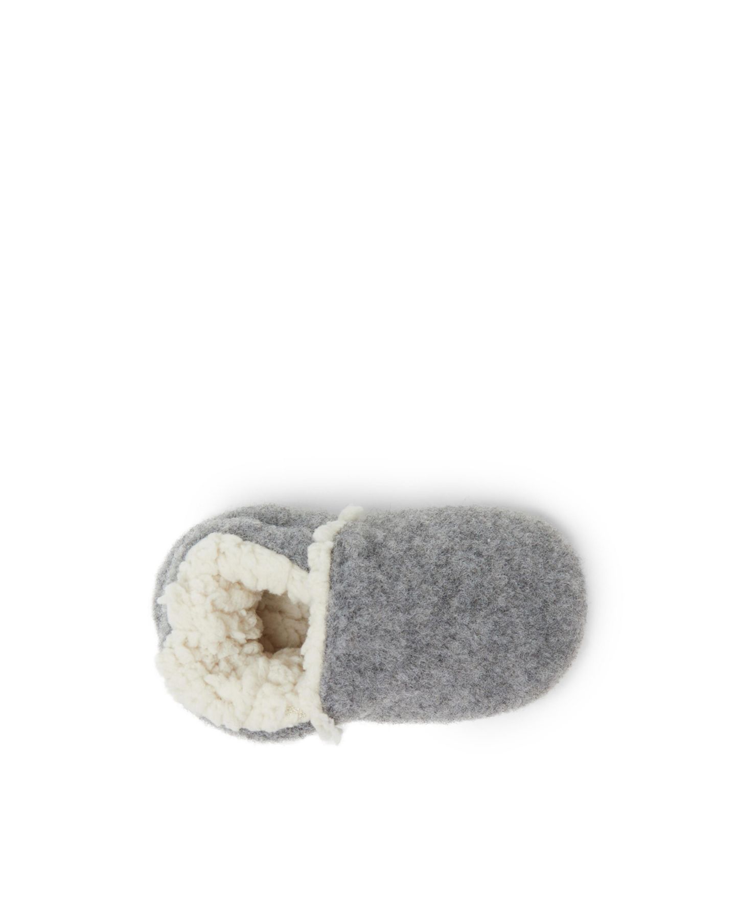Тапочки Dearfoams Emerson Felted Closed Back Slipper для мальчиков-малышей, цвет: Светлый меланжевый серый — фото 5