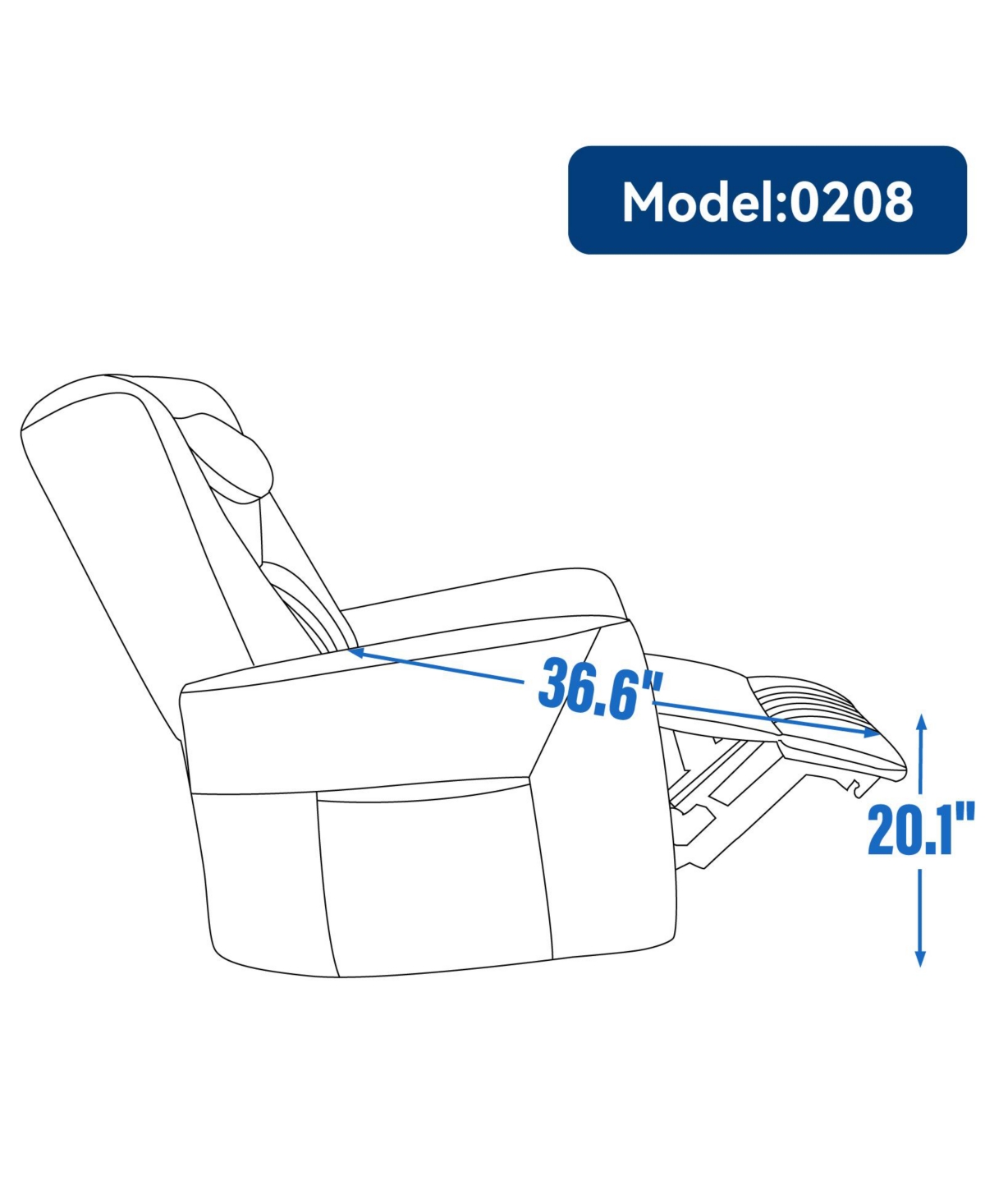 Streamdale FurnitureGrey Leatheraire Swivel and Rocker Power Recliner Chair with Lumbar and Neck Support Pillow, Heavy Duty Motion Mechanism wi