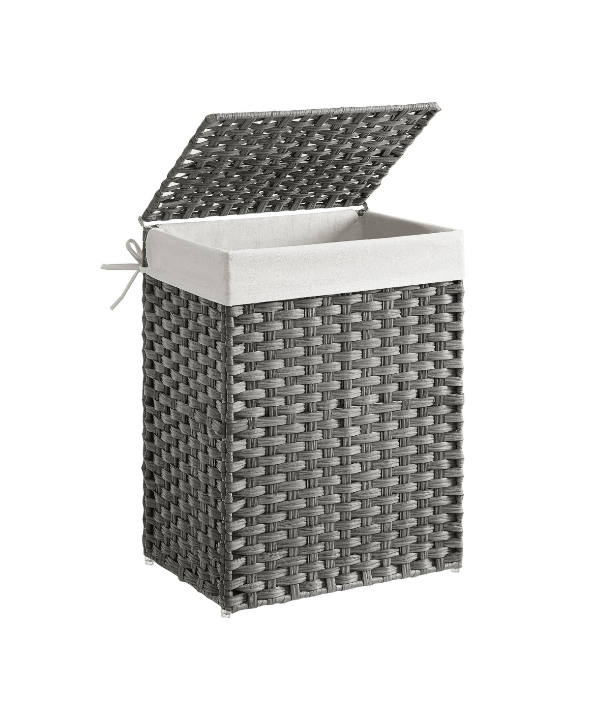 Laundry Hamper with Lid - Yellow