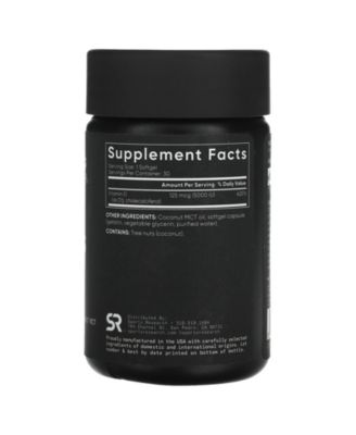 Vitamin D3 Strength mcg 000 IU) - Softgels