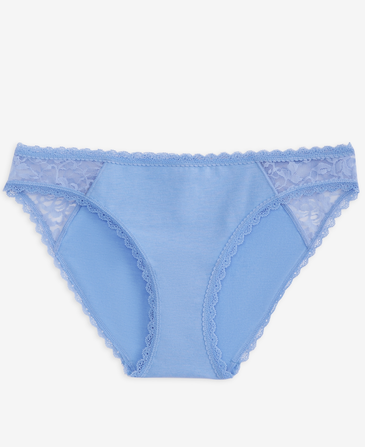State Of Day Women's Lace Bikini Underwear, Exclusively At Macy's In Yacht Blue