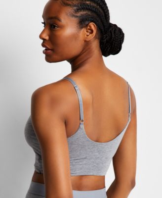 Women's Longline Cropped Bralette, Exclusively at Macy's