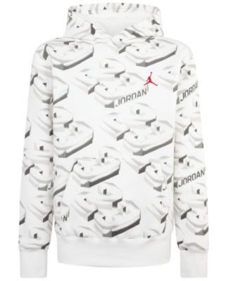 Jordan Big Boys 23 Fadeaway Fleece Hoodie Macy s