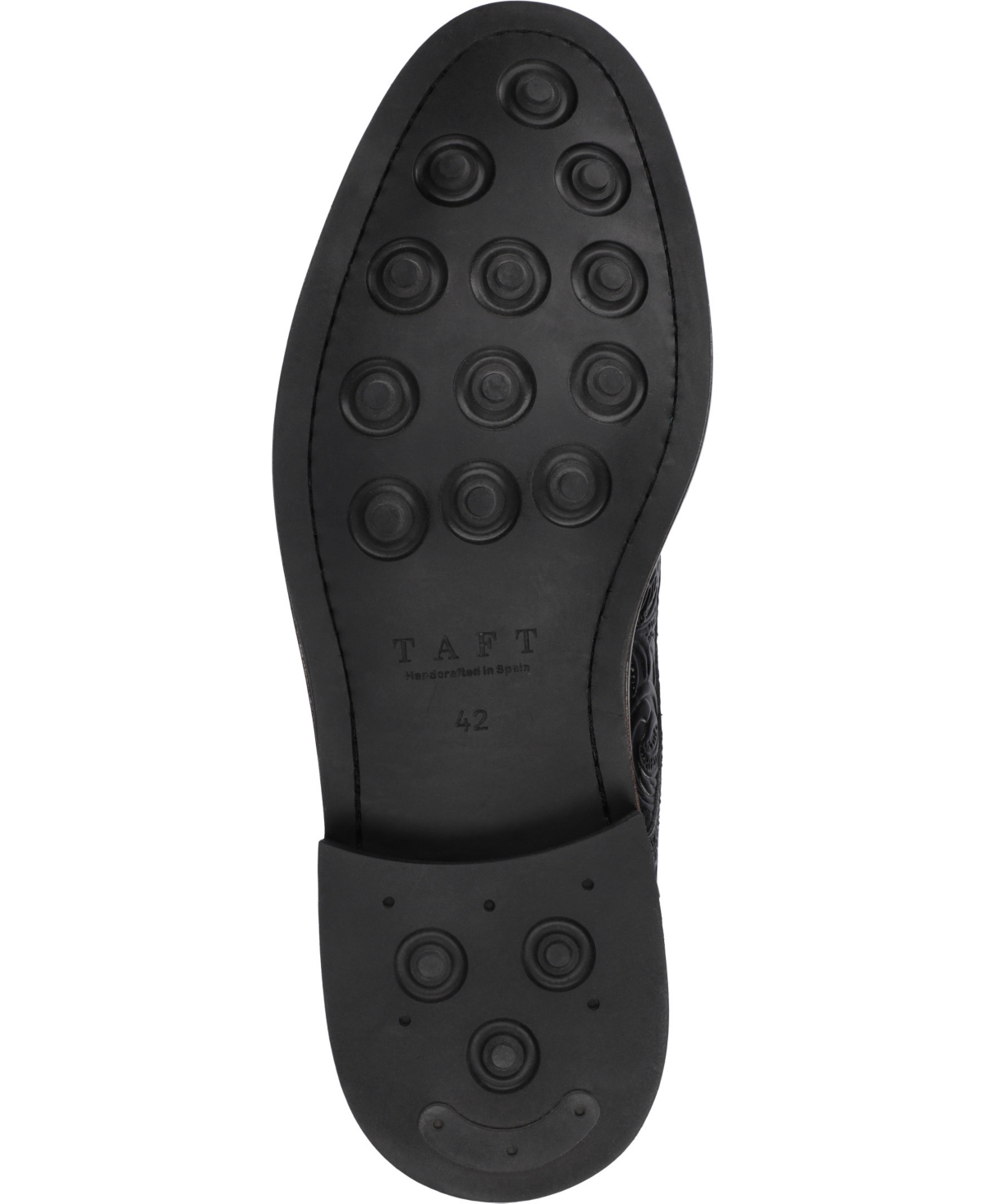 Shop Taft Men's Rome Full-grain Leather Cap Toe Dress Boots In Noir Viejo