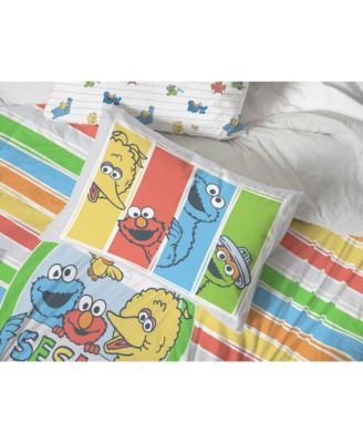 Sesame Street Organic Cotton 9-Pc. Bed Set