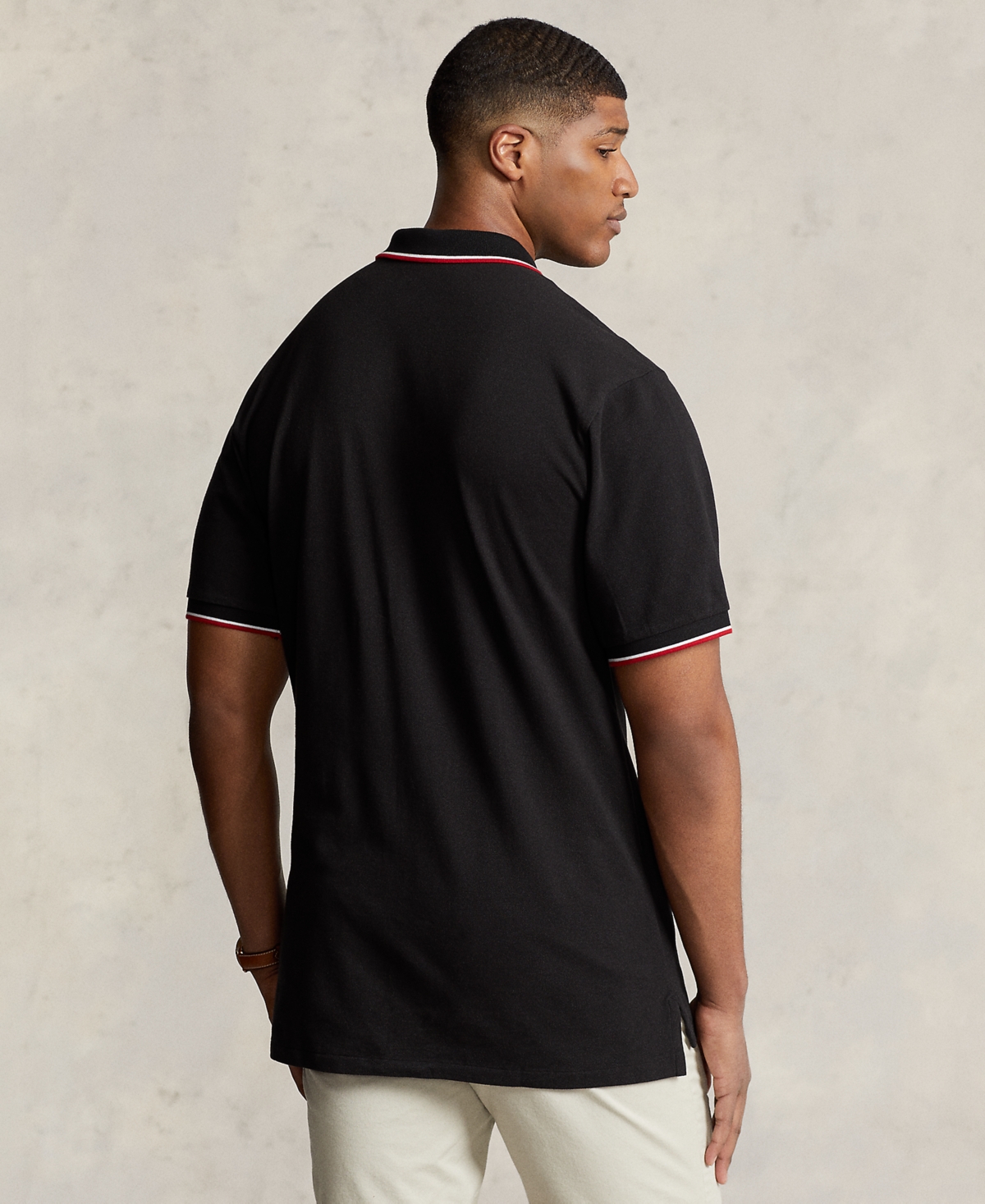 Polo Ralph Lauren Men's Big & Tall Mesh Polo Shirt -c3870