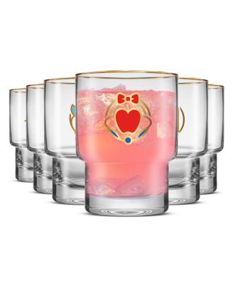 Disney Princess Iconic Short Drinking Glasses, Set of 6