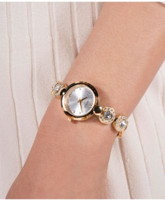 Women's Analog Gold Tone Stainless Steel Watch, 26 mm