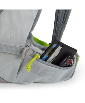 Hydrahike 2.0 16L Hydration Water Backpack for Hiking, Gray & Green