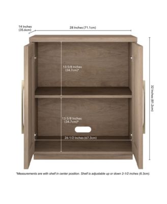 28" Tillman Wide Rectangular Accent Cabinet