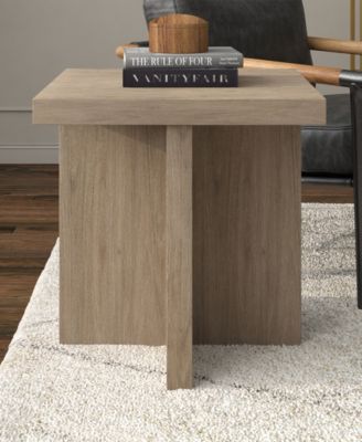 22" Elna Wide Square Side Table