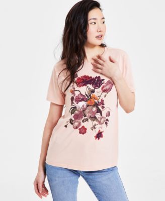 Lucky Brand - Women's Heritage Bouquet Boyfriend Tee