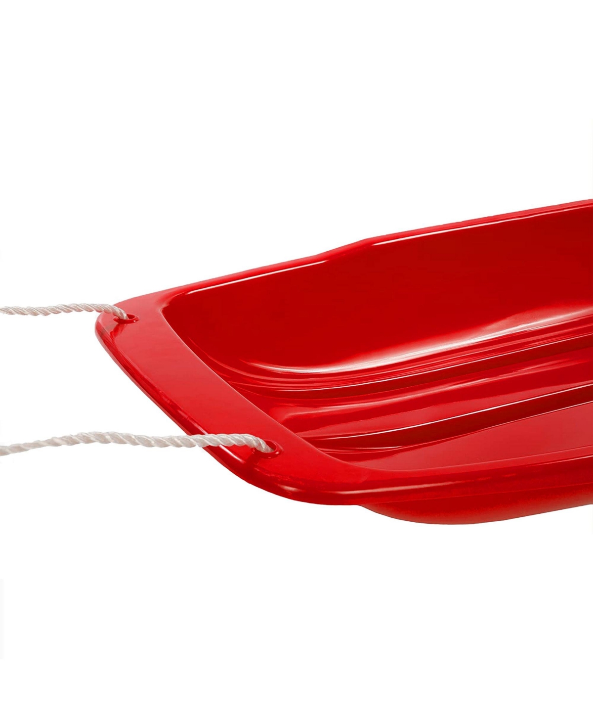 Lucky Bums 48 Inch 1 Person Plastic Sled, Red and 48 Inch 2 Person Sled, Green