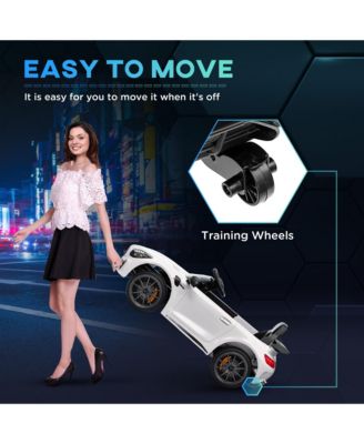 Mercedes-Benz AMG GTR Licensed 12V Kids Ride on Car w/ Remote,