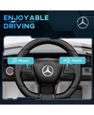 Mercedes-Benz AMG GTR Licensed 12V Kids Ride on Car w/ Remote,