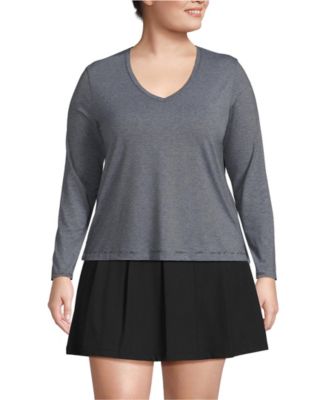Plus Size Power Performance Long Sleeve Top