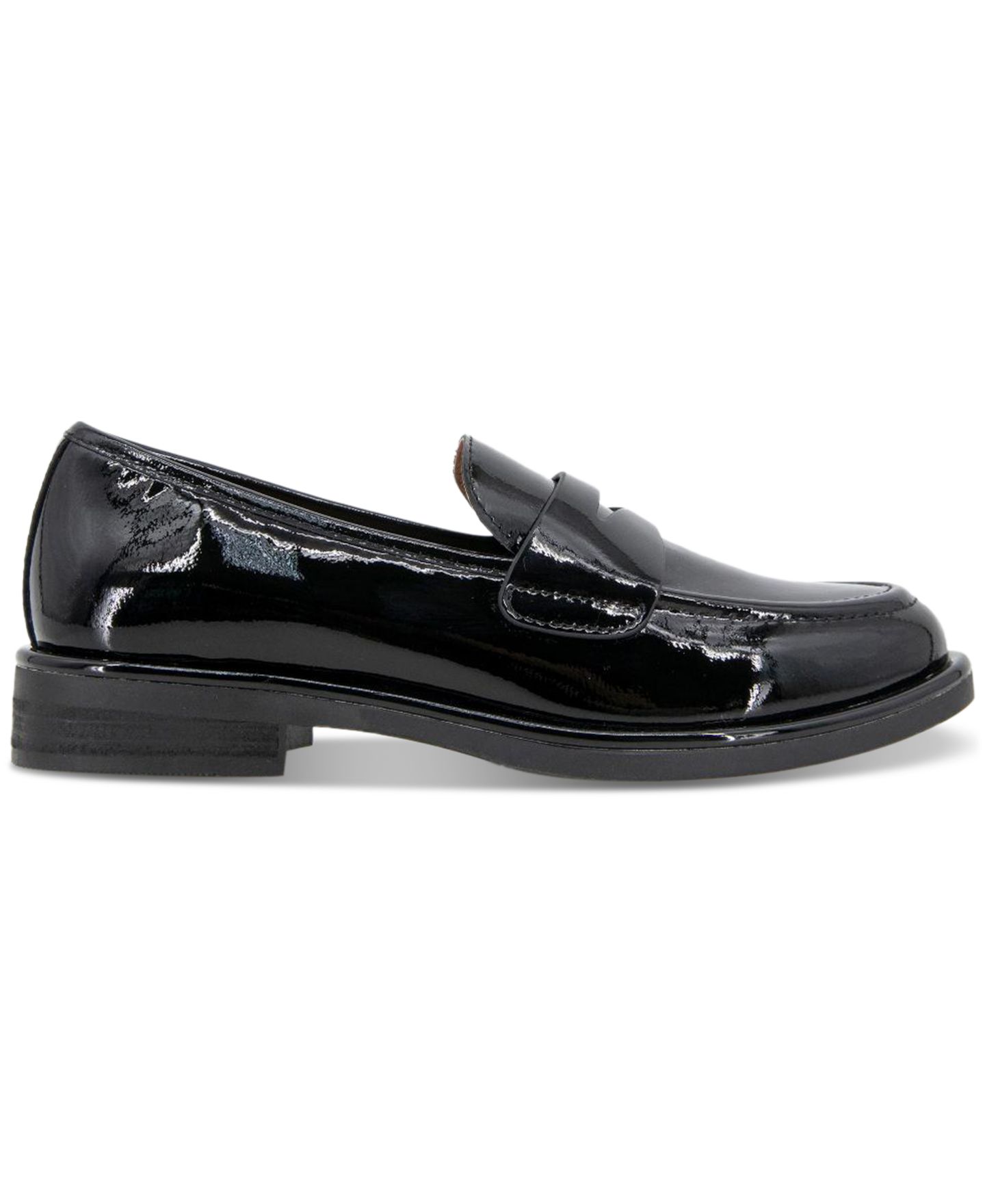 Женские туфли Gentle Souls Cybil Loafer Flats, цвет: Чёрная лаковая кожа — фото 2
