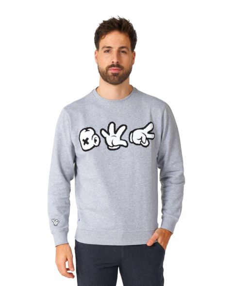 Мужские свитеры OppoSuits Deluxe Sweaters, цвет: Серый