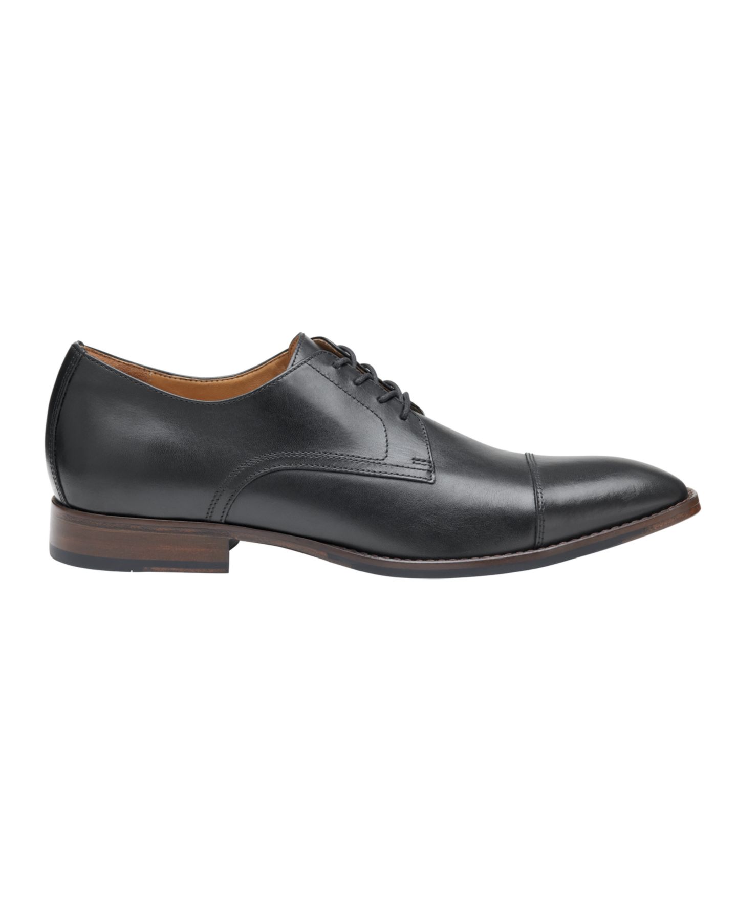 Обувь Johnston & Murphy Men's Richland Round Toe, цвет: Чёрный — фото 2