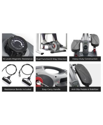 Smart Stand/Sit Mini Elliptical Exercise Trainer