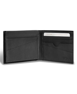 Men's Camo Collection Leather Top Wing Wallet