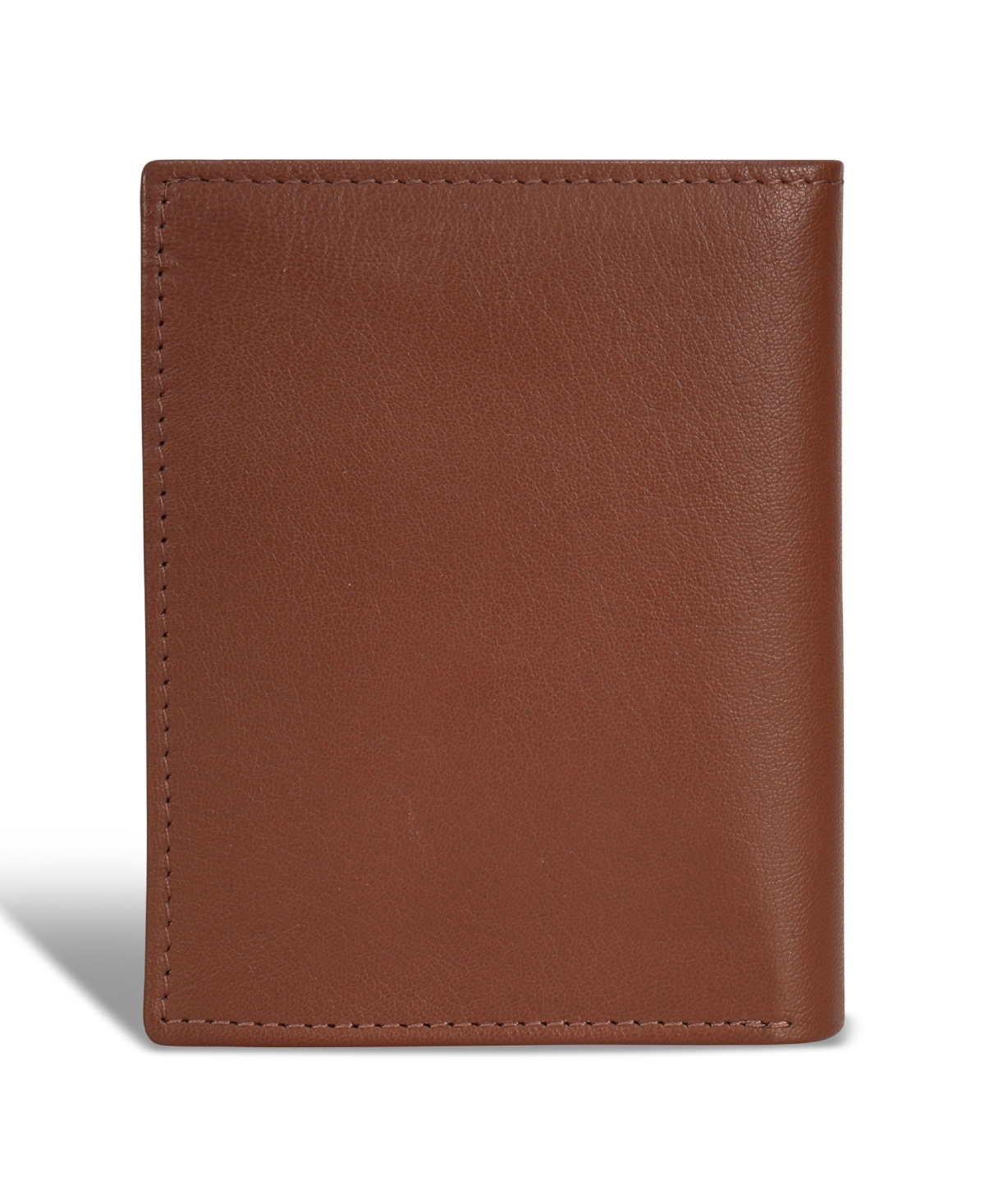Shop Champs Men's Onyx Collection Leather Vertical Wallet In Brown