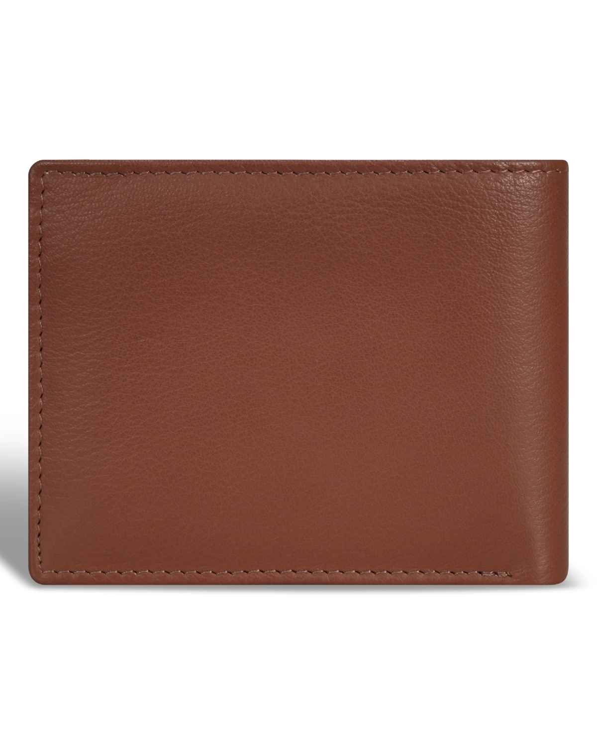 CHAMPS MEN'S ONYX COLLECTION LEATHER ZIP BI-FOLD WALLET 
