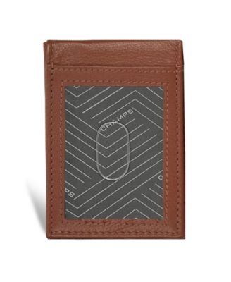 Men's Onyx Collection Leather Mag Hybrid Card Holder