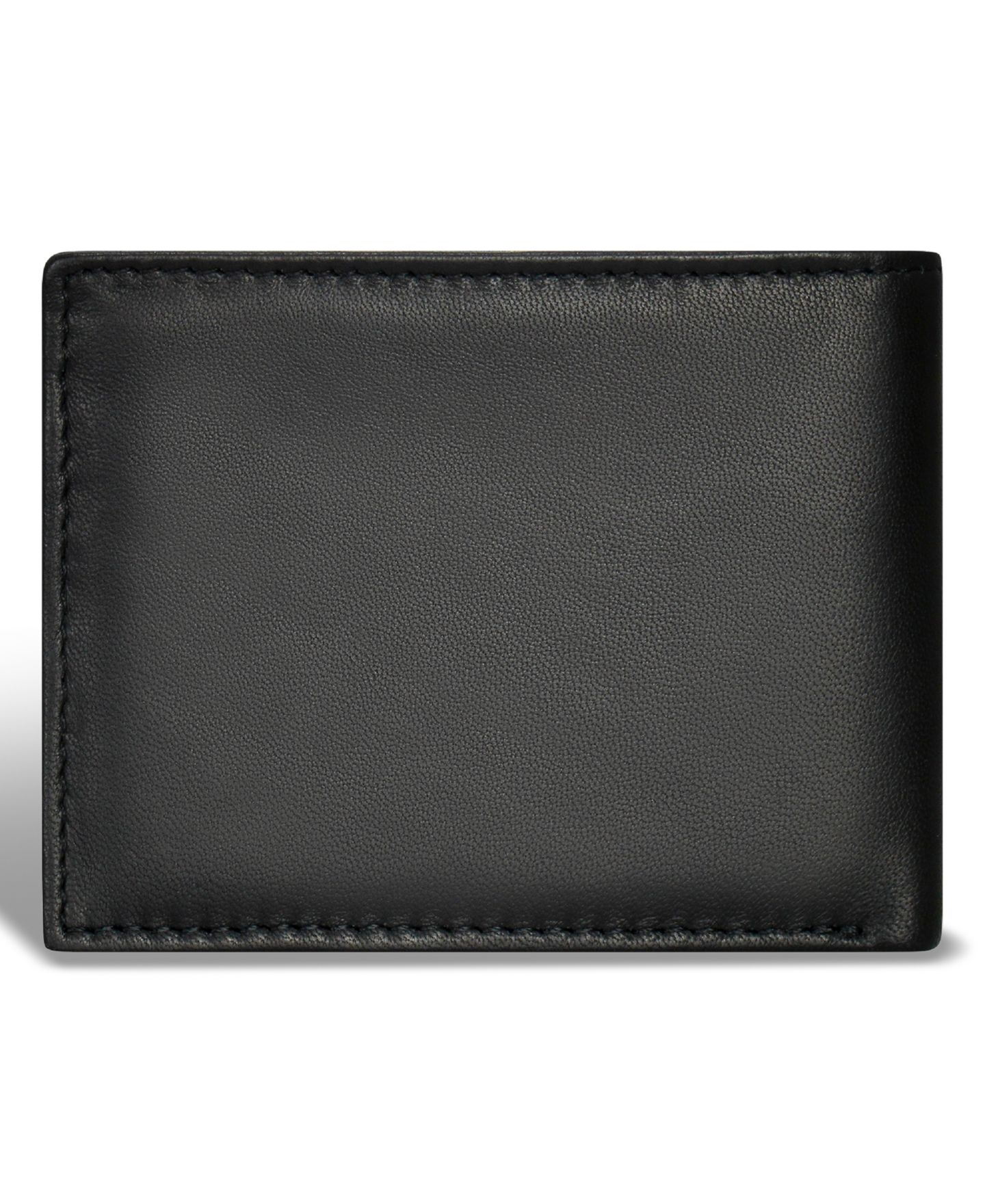 Мужской кошелёк CHAMPS Classic Collection Leather Bi-Fold Wallet, цвет: Чёрный — фото 2