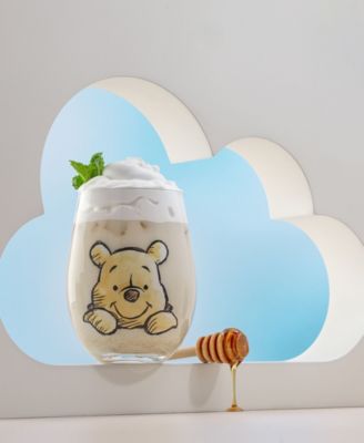 Disney Winnie Pooh Exploring Classic Stemless Wine Glasses, Set of 4