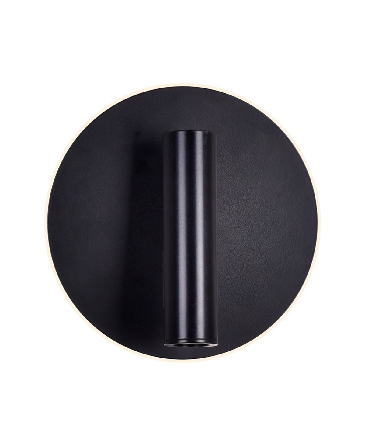 Shop Cwi Lighting 6" Metal Private I Led Sconce In Matte Black