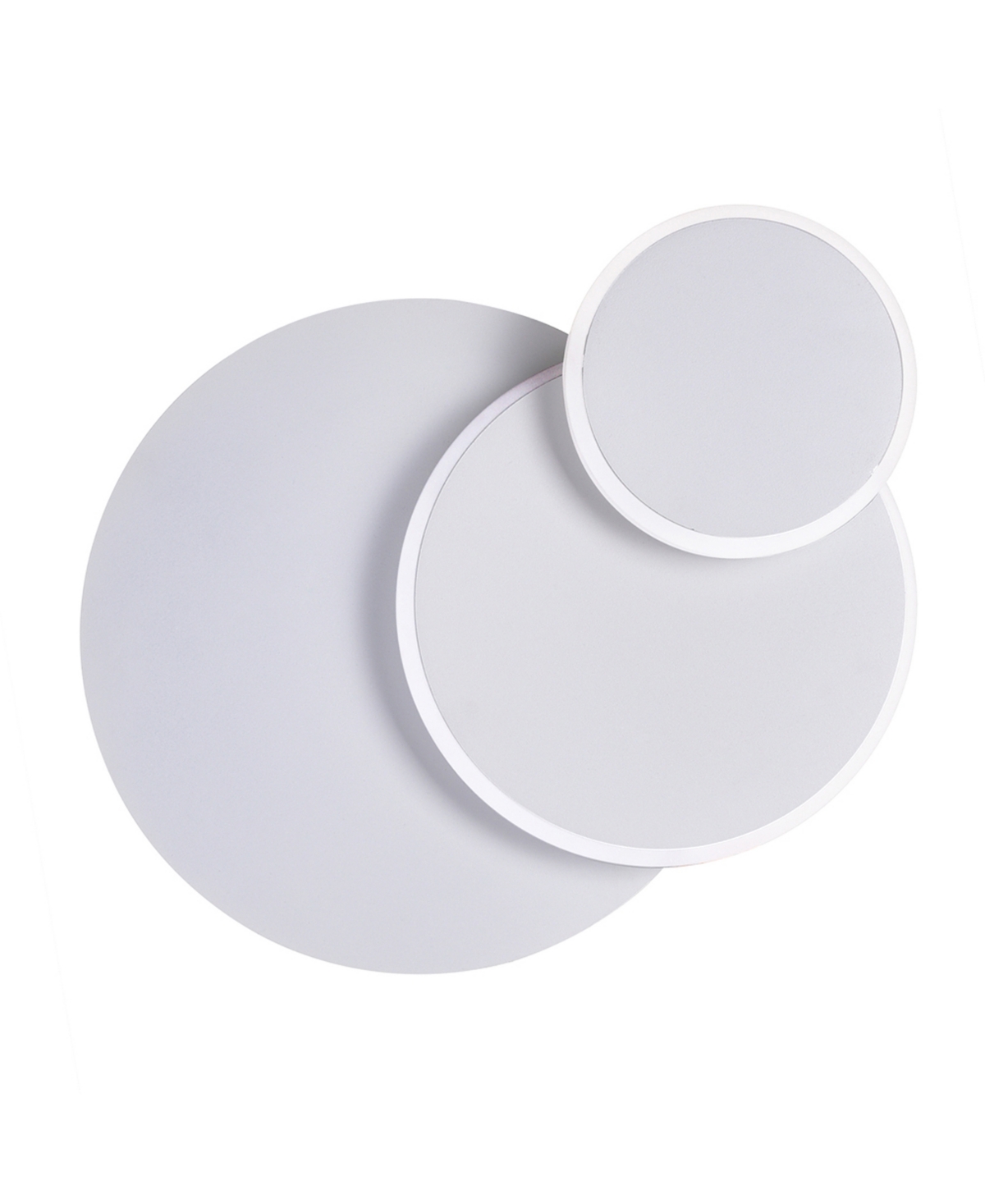Cwi Lighting 18" Metal Private I Led Sconce In Matte White
