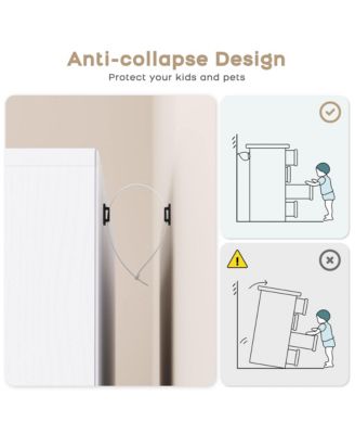 6 Drawer Dresser for Bedroom, Wooden White Dresser, Modern Chest Dresser with Deep Drawers