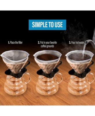 Reusable Pour Over Coffee Filter 1