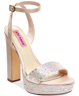 betsey johnson platform shoes