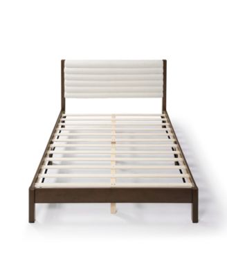 Adin Queen Size Boucle Fabric Upholstered Bed