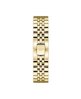 Ace XS Women's Gold Tone Stainless Steel Bracelet Watch 29mm