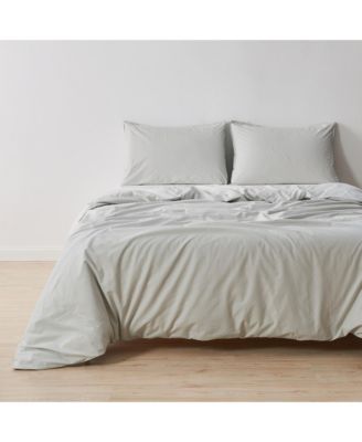 100% Pima Cotton Percale Duvet Set